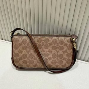 COACH 專櫃新款 Plaza Bag 經典老花迷你麻將包/手拿包 | Anny Buyer 香港名牌精品代購