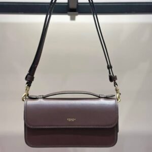 COACH 專櫃新款 Elora 復古皮革半月麻將包/腋下包（Maple 楓葉焦糖色） | Anny Buyer 香港名牌精品代購