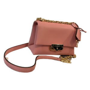 Michael Kors MK Cece Mini 迷你皮革斜挎包／鏈條包（Soft Pink 櫻花粉）