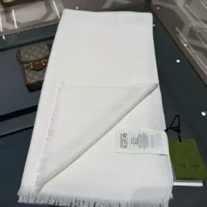 【預購拼單】GUCCI GG 提花桑蠶絲流蘇圍巾／披肩（8 色）